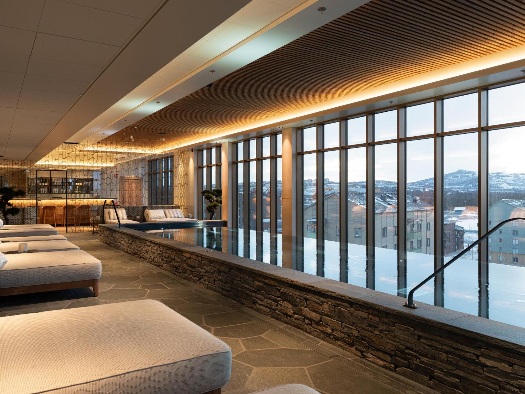 Elite Hotel Frost - Hotel & Spa Kiruna Exterior foto